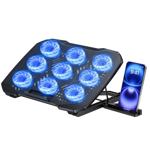 Laptop cooling pad with phone - cooling,