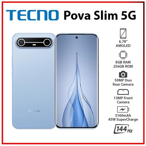New tecno pova slim - new,