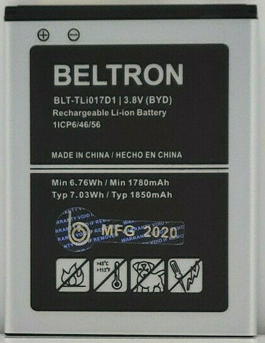 Beltron tli017d1 battery for - battery,
