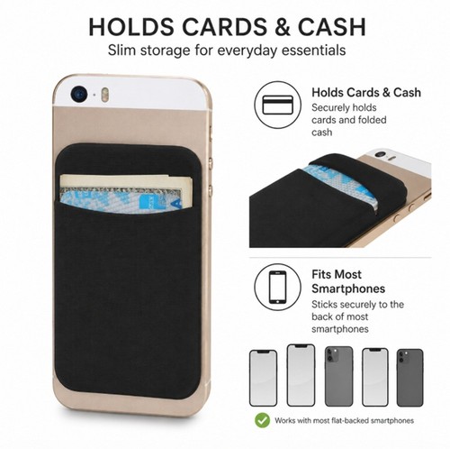 Stick phone wallet card - stick,